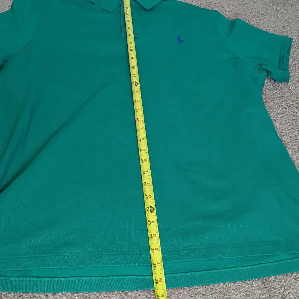 Polo Ralph Lauren Classic Fit Green Short Sleeve Polo Shirt Men's XL